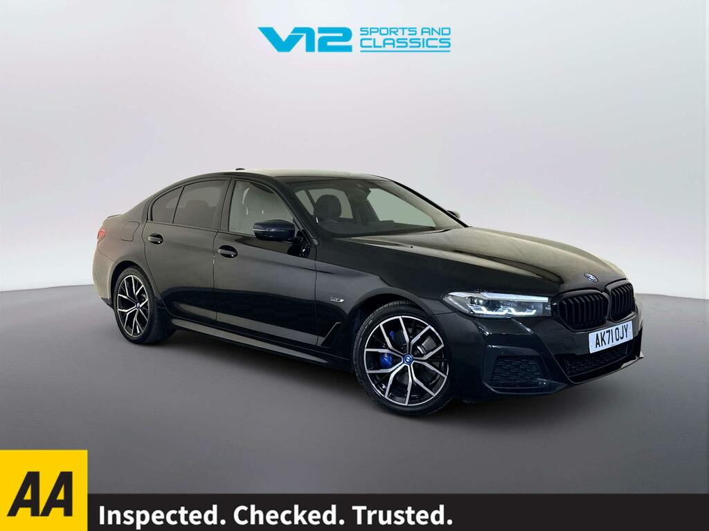 BMW 5 Series 2.0 530E 12Kwh M Sport Saloon Plug-in H Black