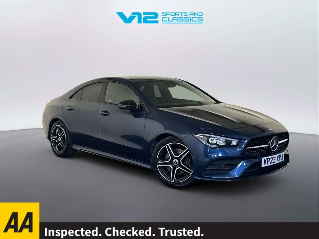 Mercedes-Benz CLA Class 1.3 Cla200 Amg Line Executive Coupe 7 Blue