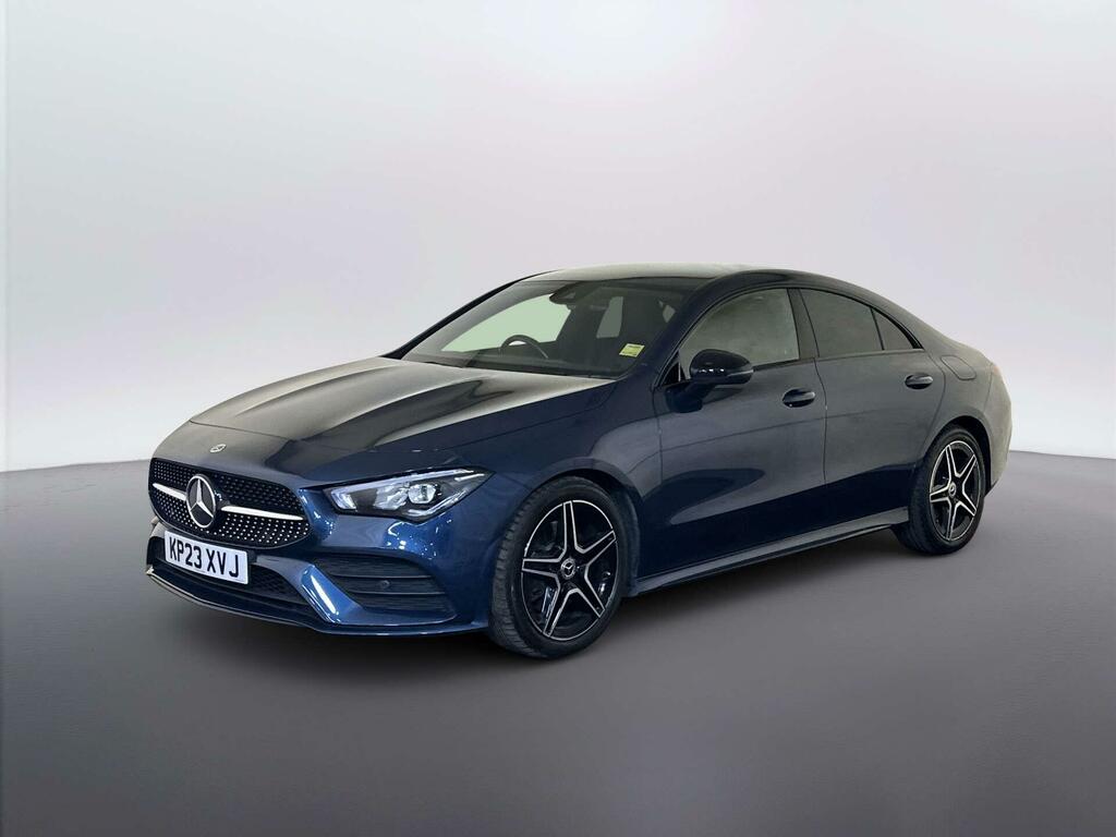 Mercedes-Benz CLA Class 1.3 Cla200 Amg Line Executive Coupe 7 KP23XVJ Blue #4