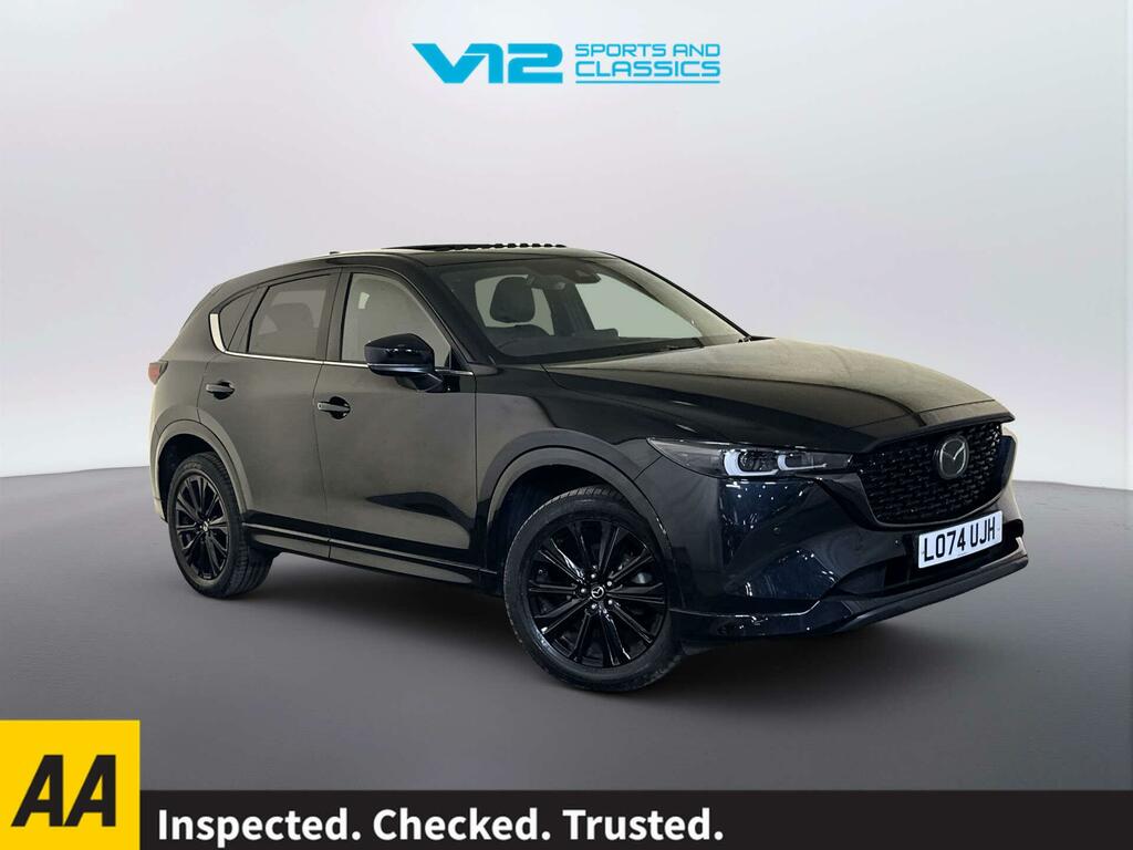 Mazda CX-5 2.0 E-skyactiv G Mhev Homura Suv Black
