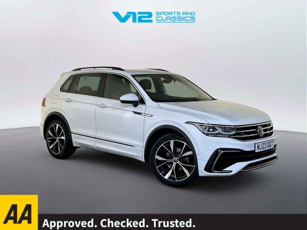 Volkswagen Tiguan 1.5 Tsi R-line Suv Dsg Euro 6 Ss 15 White