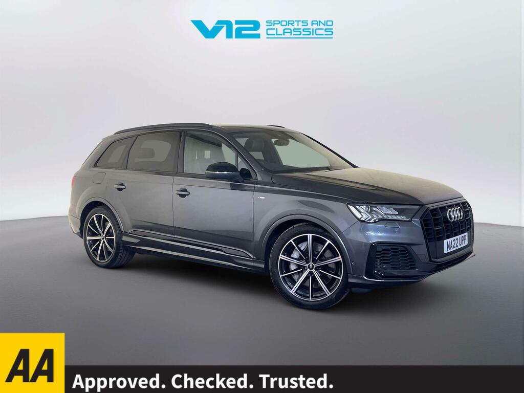 Audi Q7 3.0 Tfsie V6 55 Black Edition Suv Plug- Grey