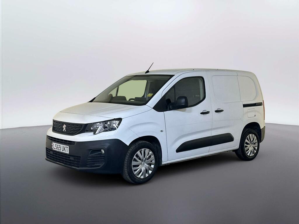 Peugeot Partner 1.5 Bluehdi 1000 Professional Standard Panel Van 5 White #4