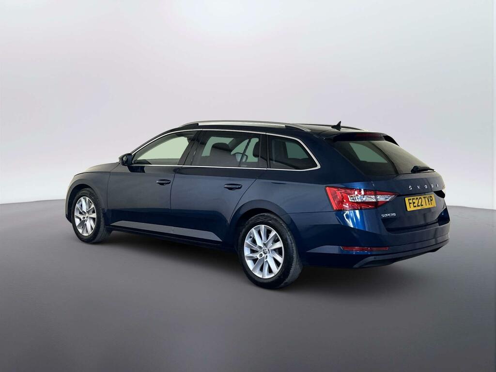 Skoda Superb 2.0 Tdi Se Technology Estate Eur Blue #6