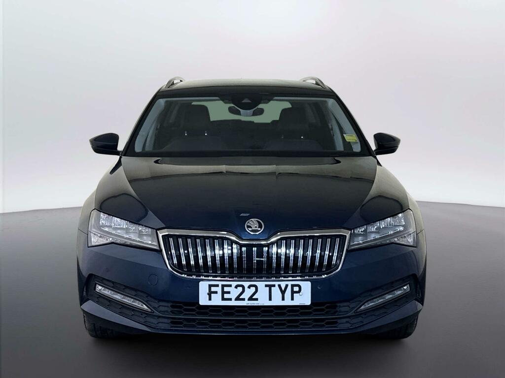 Skoda Superb 2.0 Tdi Se Technology Estate Eur Blue #3