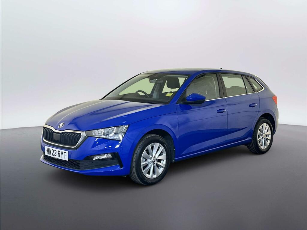 Skoda Scala 1.0 Tsi Se Technology Hatchback Blue #4