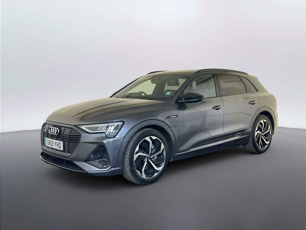 Audi E-tron 55 Black Edition Suv Quattro 95K Grey #4