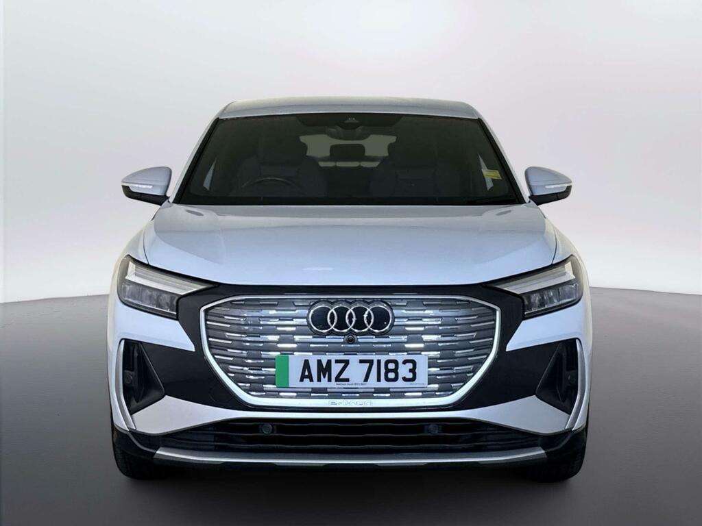 Audi Q4 E Tron 40 S Line Sportback 82Kwh 204 P White #3