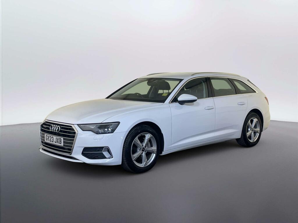 Audi A6 Avant 2.0 Tdi 40 Sport Estate S Tronic Quattr White #4