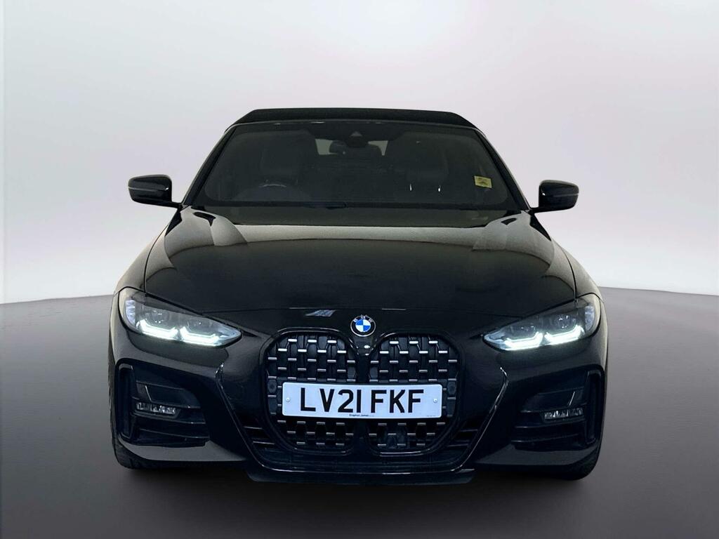 BMW 4 Series 2.0 420I M Sport Convertible Euro Black #3
