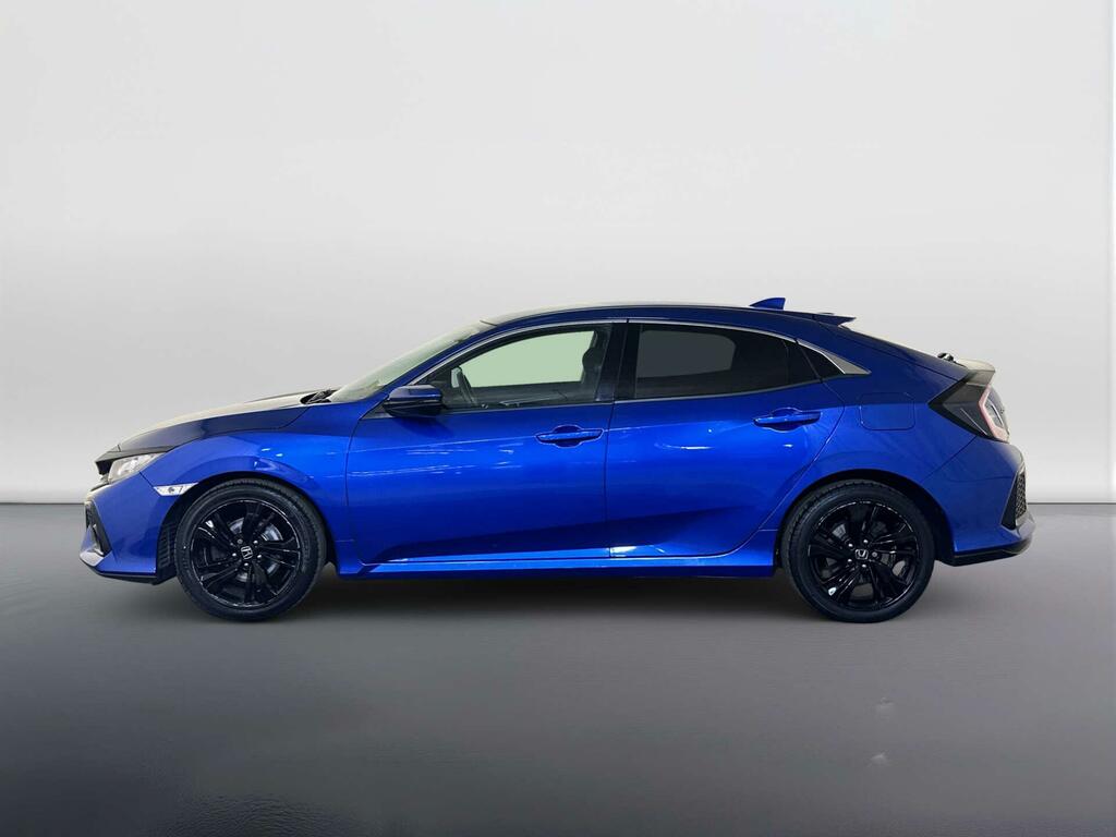 Honda Civic 1.6 I-dtec Sr Hatchback Euro 6 S Blue #5