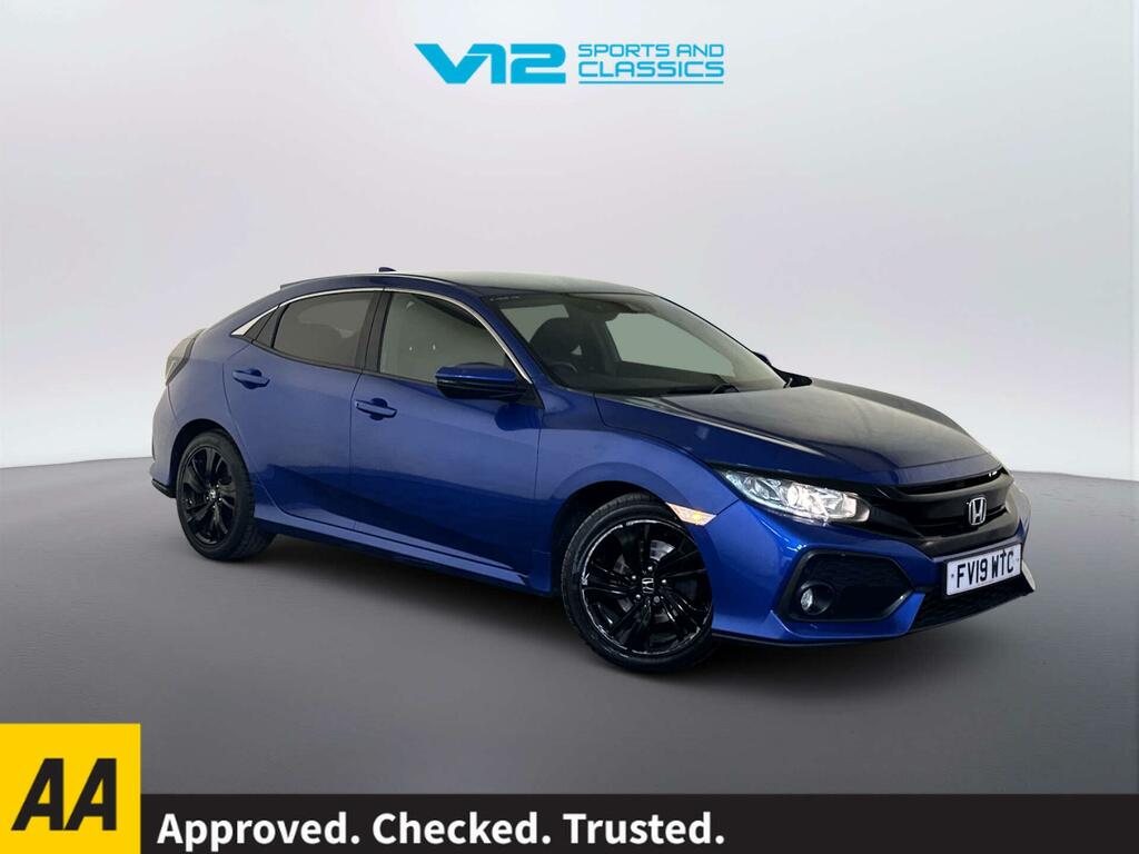 Honda Civic 1.6 I-dtec Sr Hatchback Euro 6 S Blue