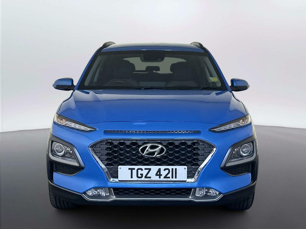Hyundai Kona 1.6 H-gdi Premium Suv Hybrid Dct Euro 6 Blue #3