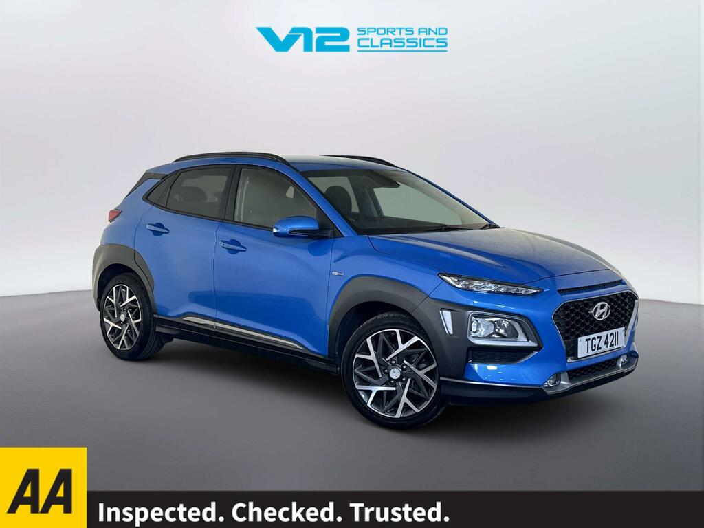 Hyundai Kona 1.6 H-gdi Premium Suv Hybrid Dct Euro 6 Blue