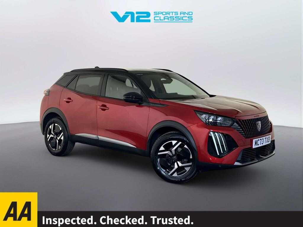 Peugeot 2008 1.2 Puretech Gt Suv Eat Euro 6 Ss 1 Red