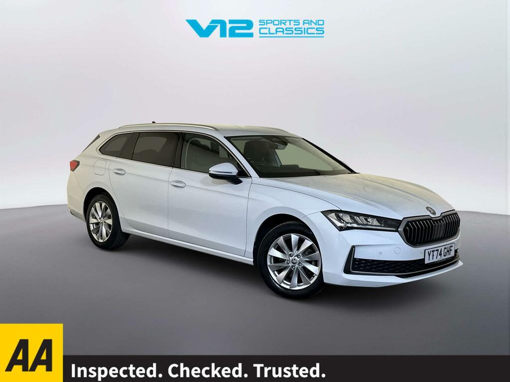 Skoda Superb 1.5 Tsi E-tec Mhev Se Technology Estate White