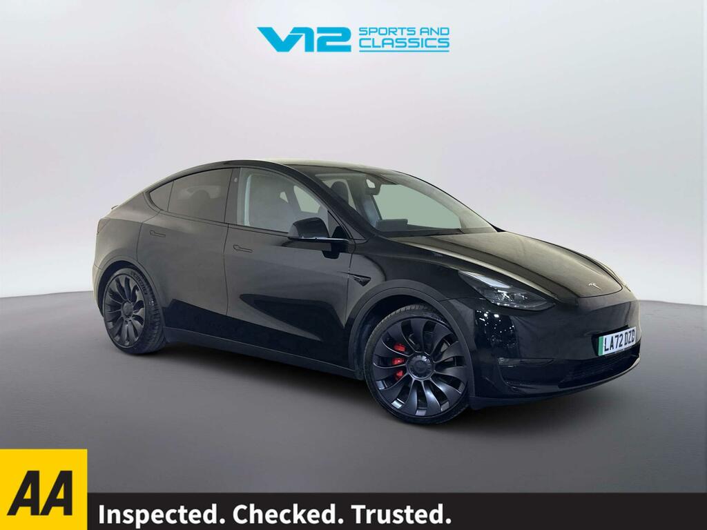 Tesla Model Y Dual Motor Performance Suv 4Wd Black