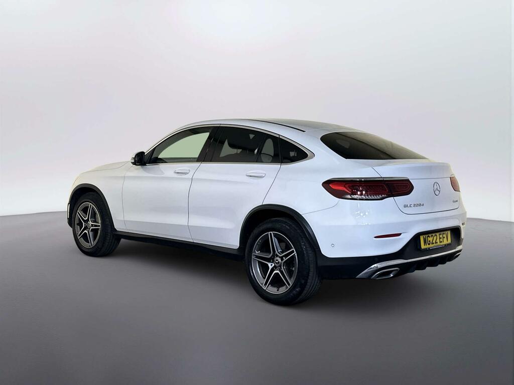 Mercedes-Benz GLC Class 2.0 Glc220d Amg Line Coupe G-tronic 4M White #6