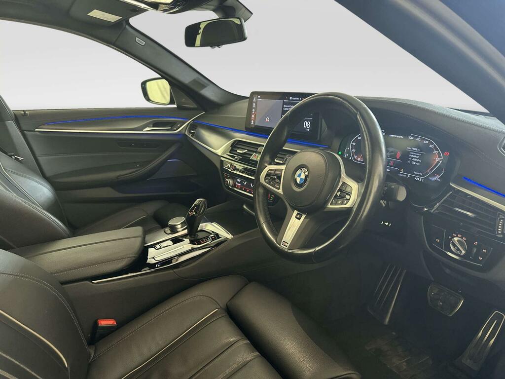 BMW 5 Series 520D Mht M Sport Step Blue #15