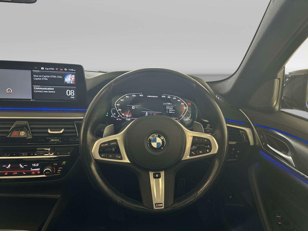 BMW 5 Series 520D Mht M Sport Step Blue #14