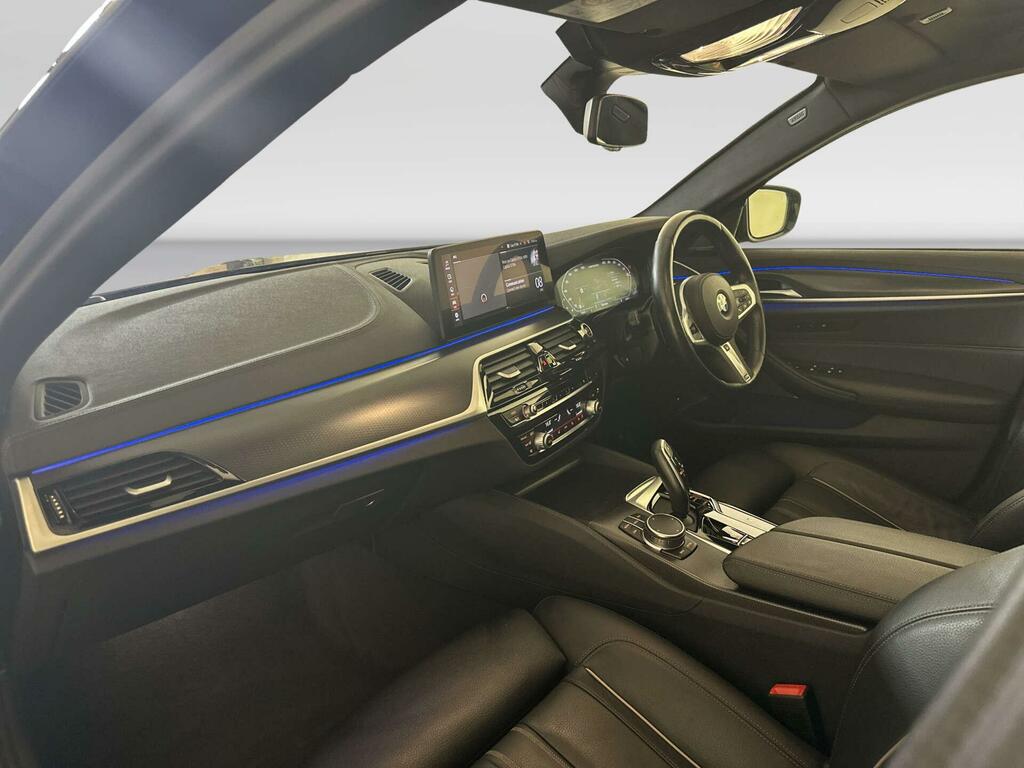 BMW 5 Series 520D Mht M Sport Step Blue #10