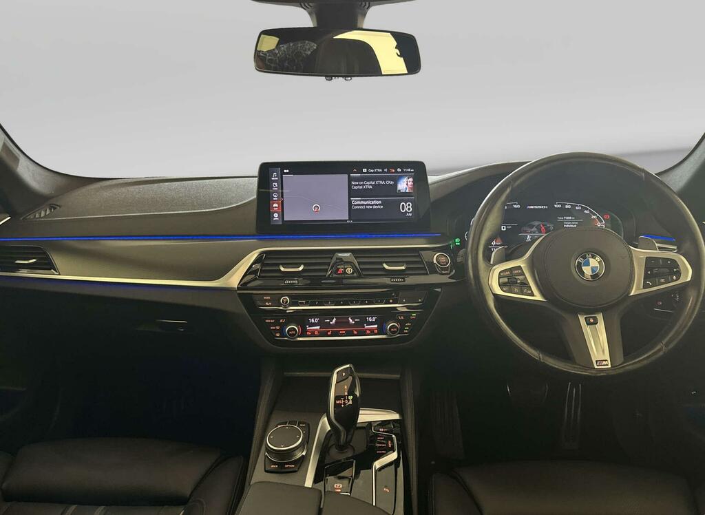 BMW 5 Series 4.4 M550i V8 Saloon Steptronic Xdrive E Black #2