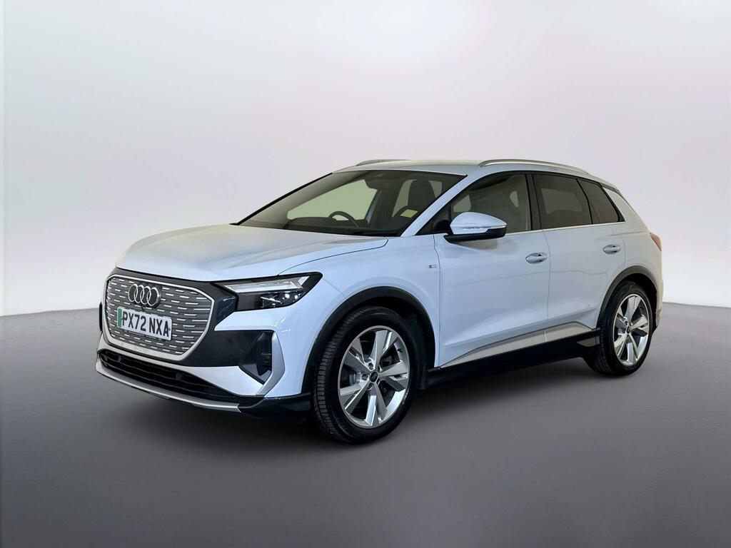 Audi Q4 E Tron 50 S Line Suv Quattro 82Kwh 299 White #4