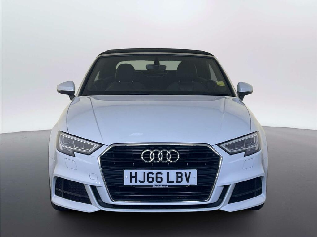 Audi A3 Cabriolet 2.0 Tdi S Line Convertible Euro White #3