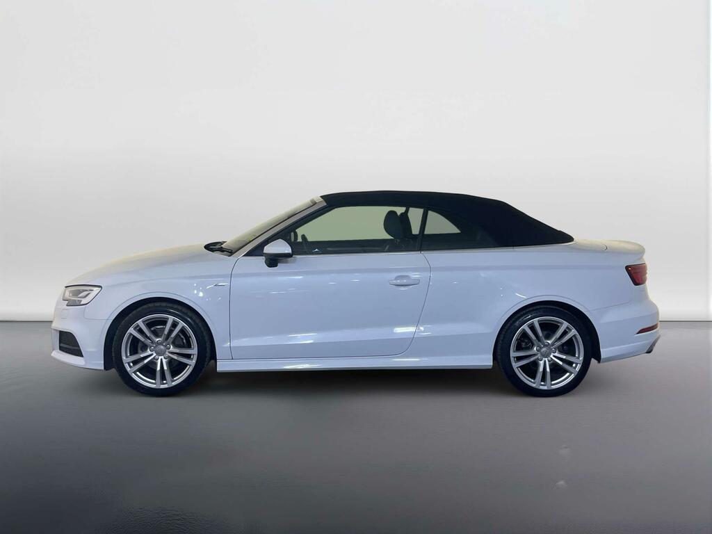 Audi A3 Cabriolet 2.0 Tdi S Line Convertible Euro White #5