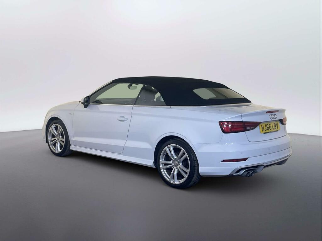 Audi A3 Cabriolet 2.0 Tdi S Line Convertible Euro White #6