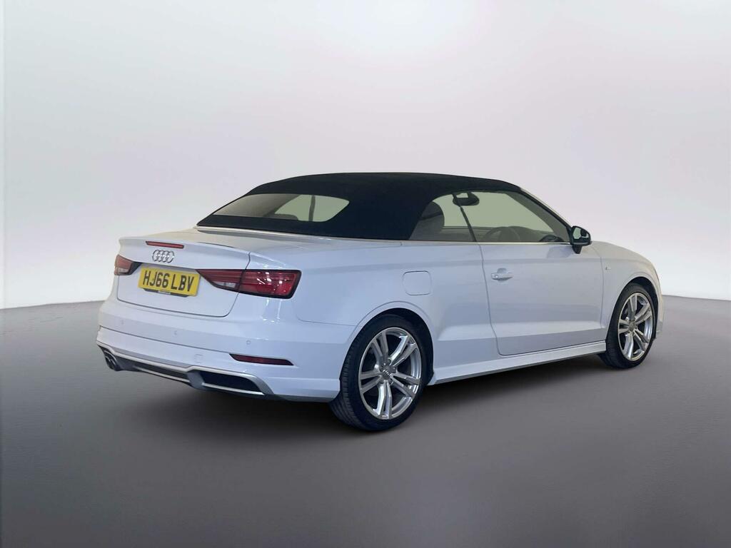 Audi A3 Cabriolet Audi A3 Cabriolet 2.0 Tdi 184 Quattro S Line S White #8