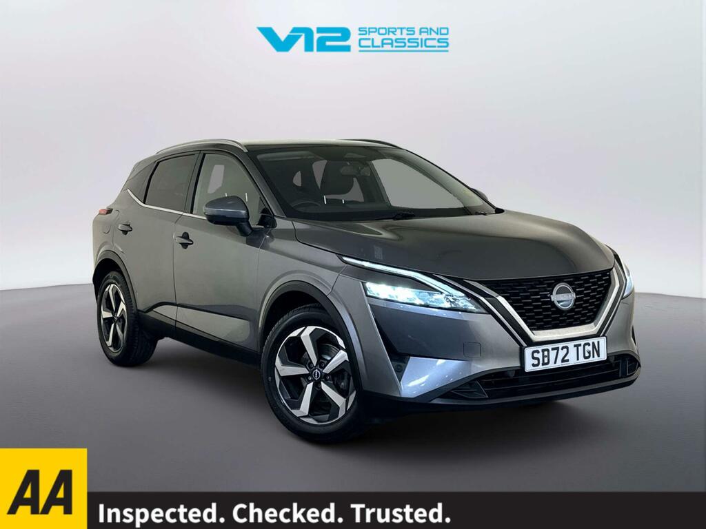 Nissan Qashqai 1.3 Dig-t Mhev N-connecta Suv Hybrid Ma Grey