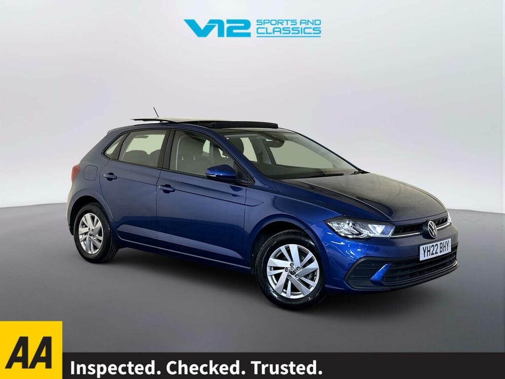 Volkswagen Polo 1.0 Evo Life Hatchback Euro 6 S Blue