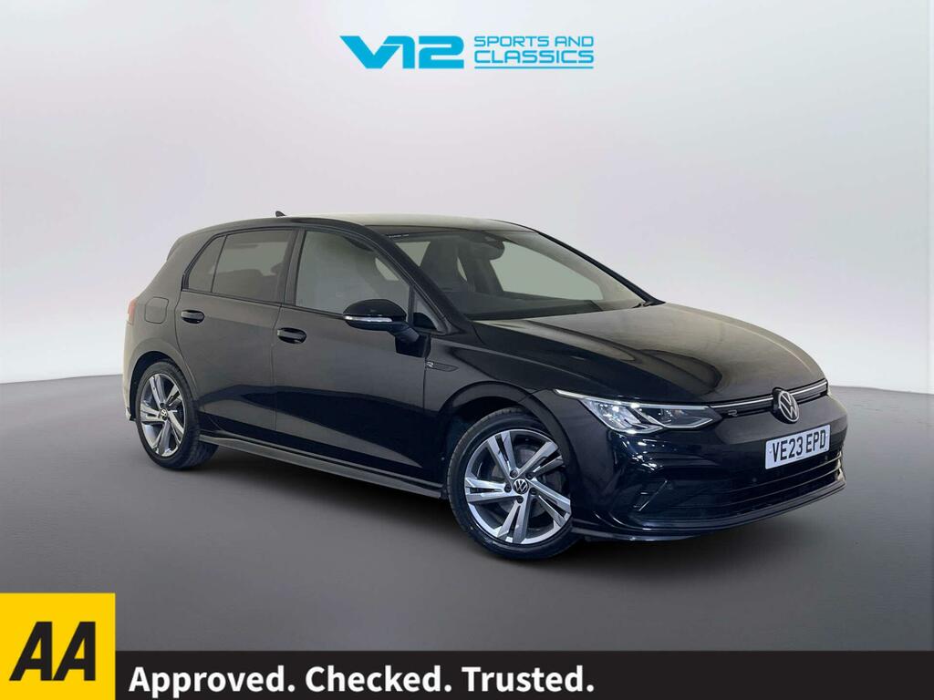 Volkswagen Golf 1.5 Etsi Mhev R-line Hatchback Hybrid D Black