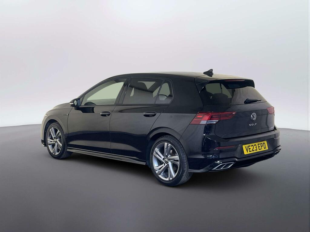 Volkswagen Golf 1.5 Etsi Mhev R-line Hatchback Hybrid D Black #6