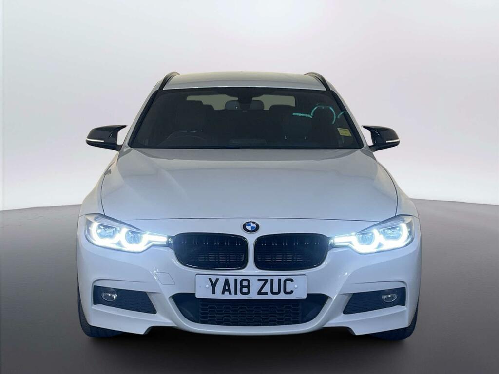 BMW 3 Series 2.0 320D M Sport Touring Xdrive Eu White #3