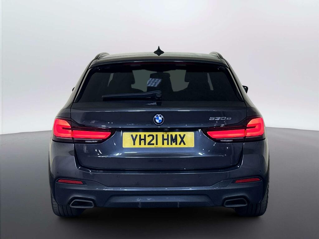 BMW 5 Series 520D Mht M Sport Step Pro Pack White #7