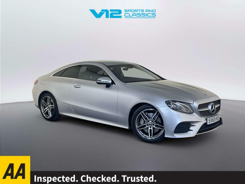 Mercedes-Benz E Class 2.0 E350 Amg Line Coupe G-tronic Euro Silver