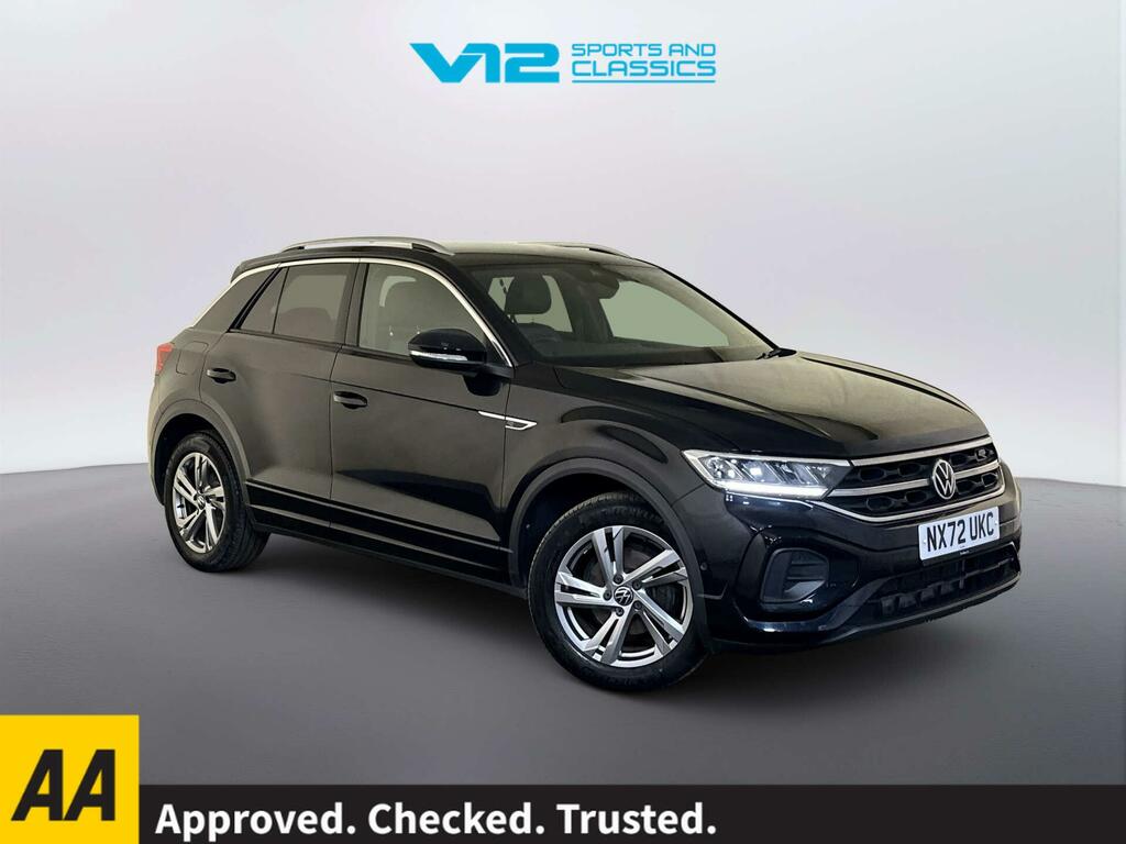 Volkswagen T-Roc 1.5 Tsi R-line Suv Euro 6 Ss Black