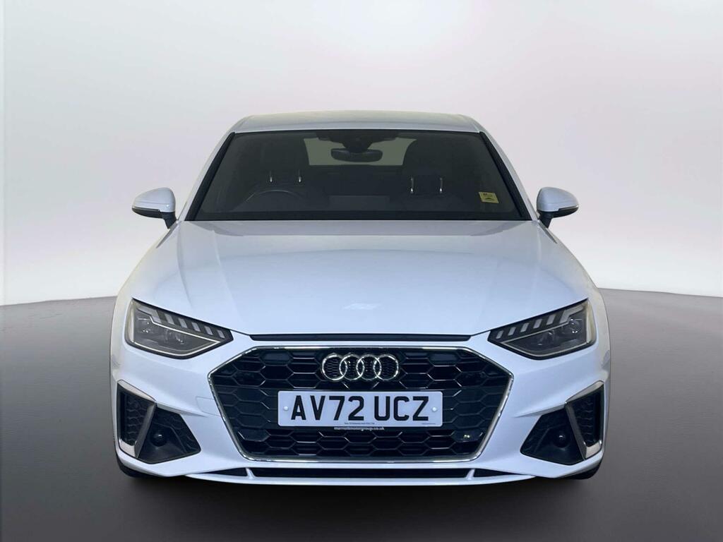 Audi A4 2.0 Tfsi 35 S Line Saloon S Tronic Euro White #3
