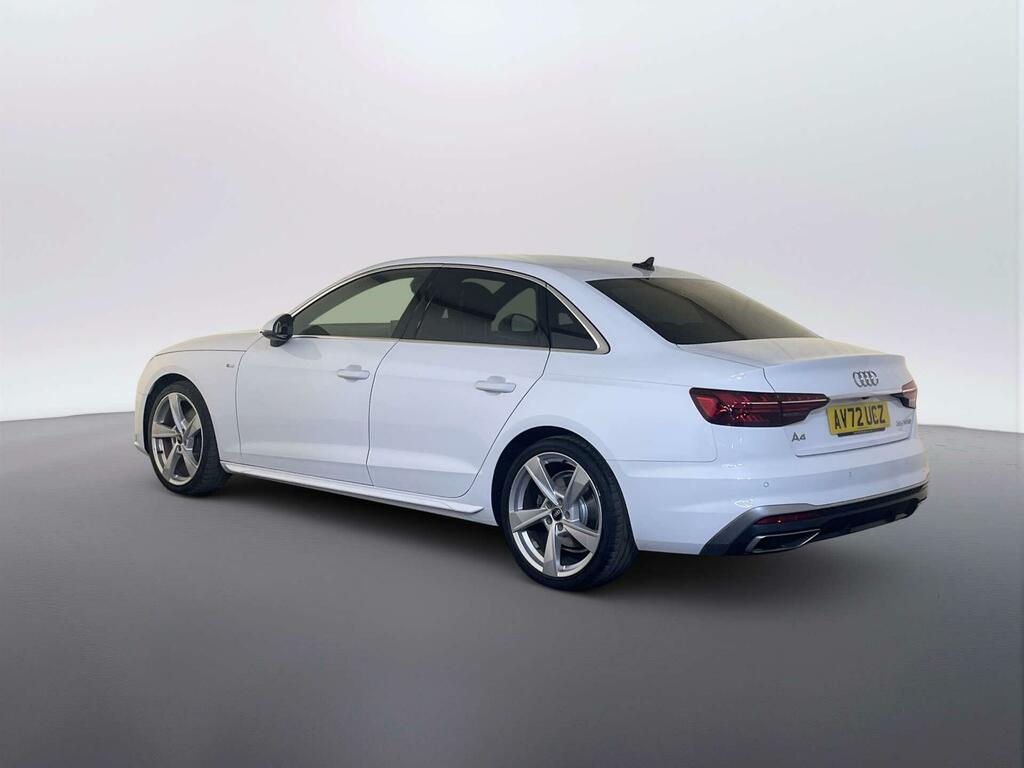 Audi A4 2.0 Tfsi 35 S Line Saloon S Tronic Euro White #6