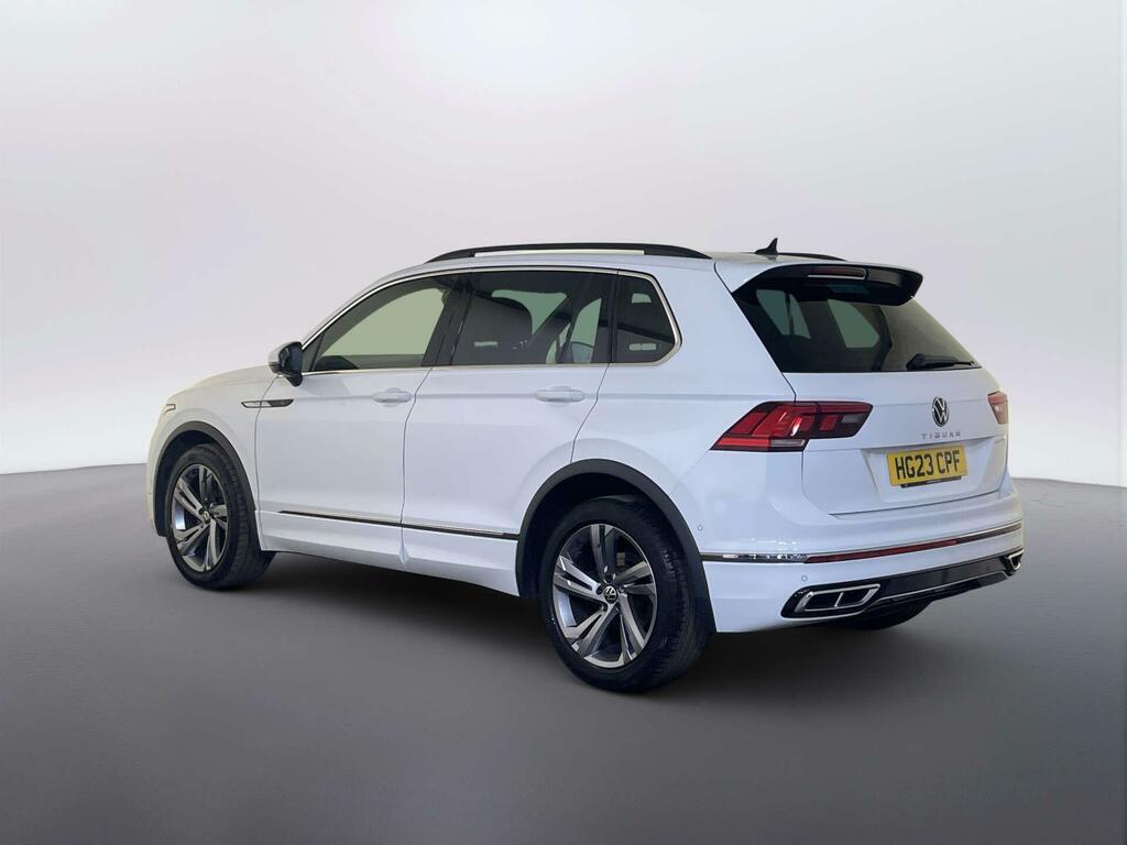 Volkswagen Tiguan 1.5 Tsi R-line Edition Suv Dsg Euro 6 HG23CPF White #6
