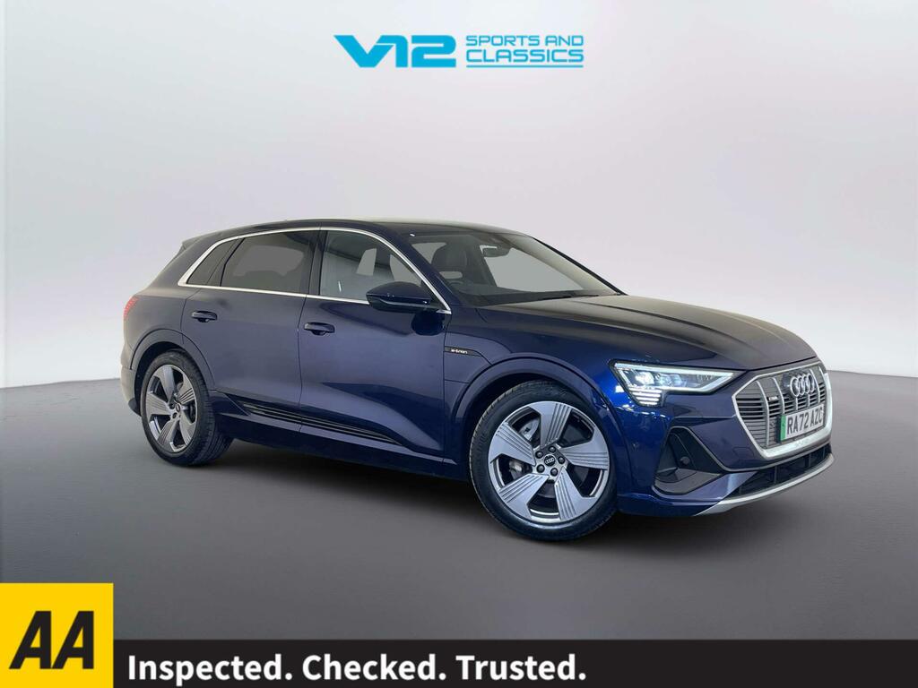 Audi E-tron 50 S Line Suv Quattro 71.2Kwh 1 Blue