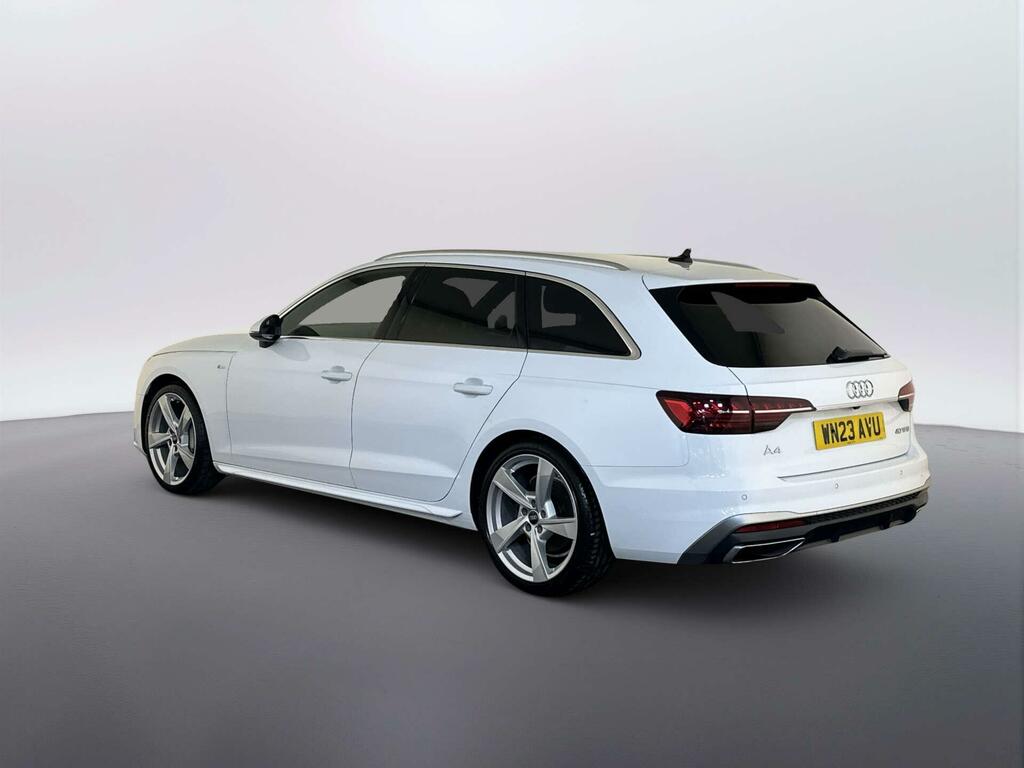 Audi A4 Avant 2.0 Tfsi 40 S Line Estate S Tronic Euro White #6