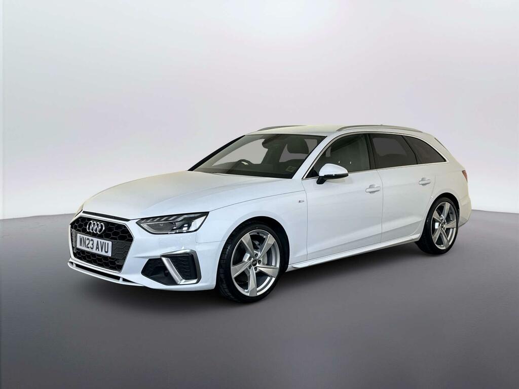 Audi A4 Avant 2.0 Tfsi 40 S Line Estate S Tronic Euro White #4
