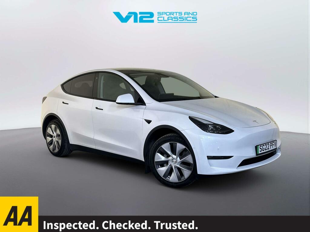 Tesla Model Y Dual Motor Long Range Suv 4Wde White