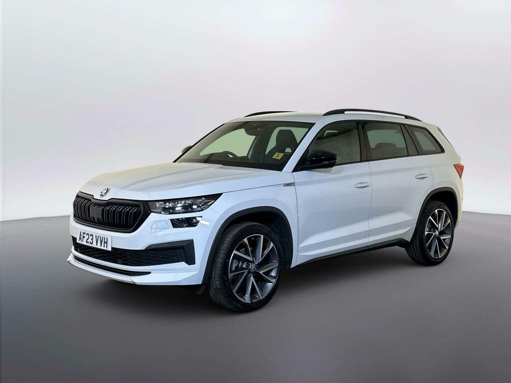 Skoda Kodiaq 1.5 Tsi Act Sportline Suv Dsg Euro 6 S White #4