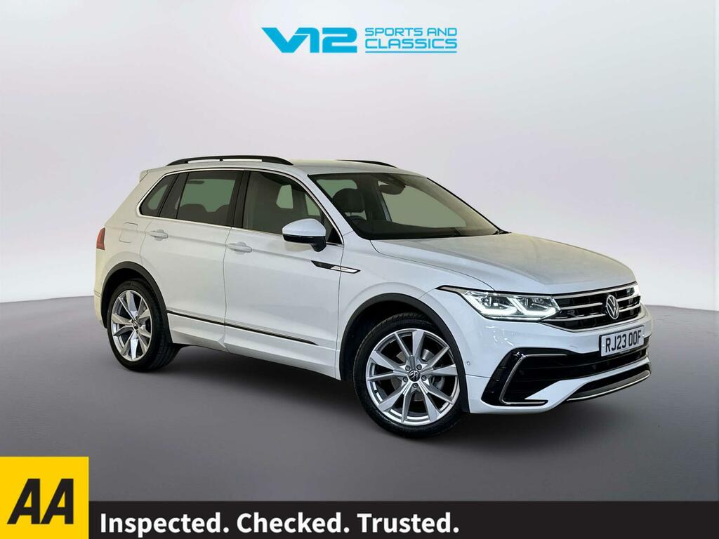 Volkswagen Tiguan 1.5 Tsi R-line Suv Dsg Euro 6 Ss 15 White