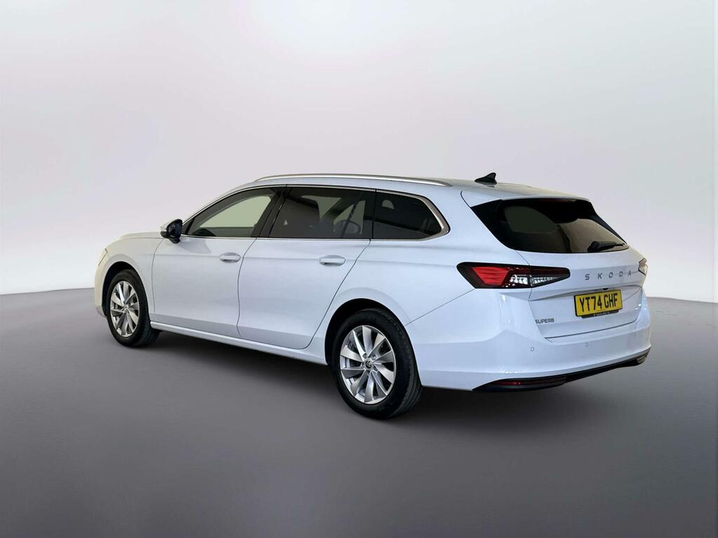 Skoda Superb 1.5 Tsi E-tec Mhev Se Technology Estate White #6