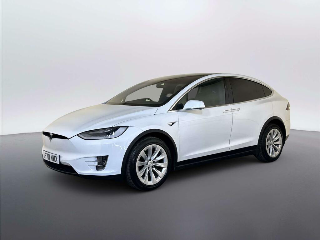 Tesla Model X Dual Motor Long Range Suv 4Wde White #4
